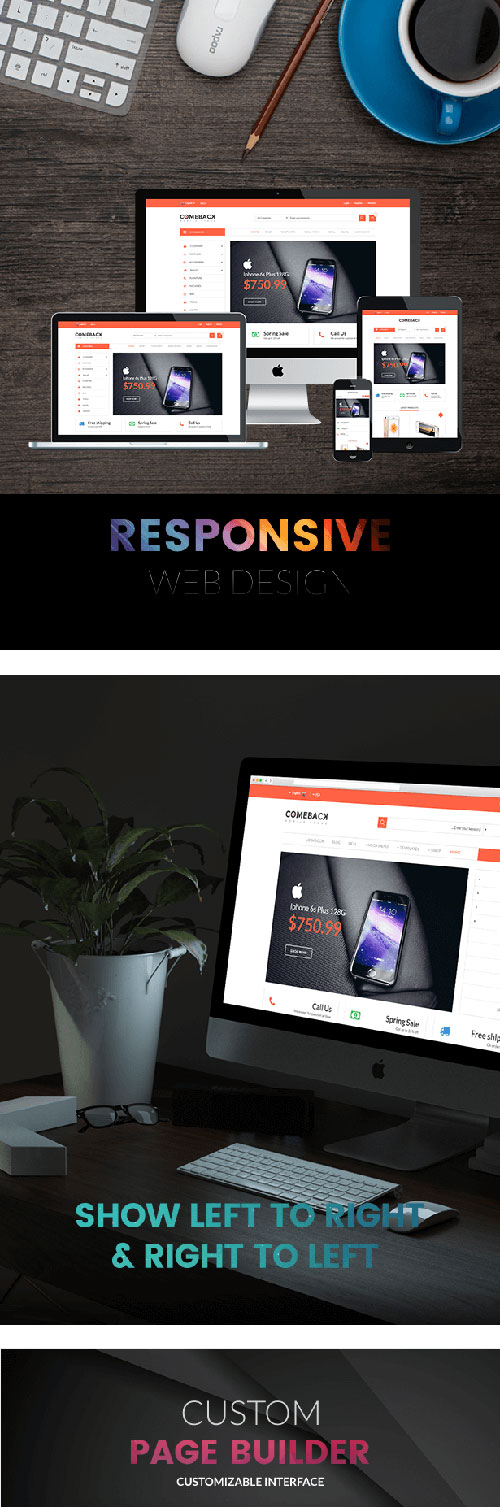 ThemeForest - Comeback - Advanced Shopify Theme Option | Drag and Drop Page Builders 17729663