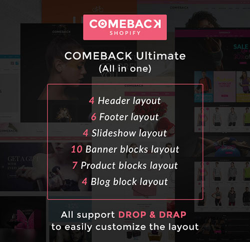 ThemeForest - Comeback - Advanced Shopify Theme Option | Drag and Drop Page Builders 17729663