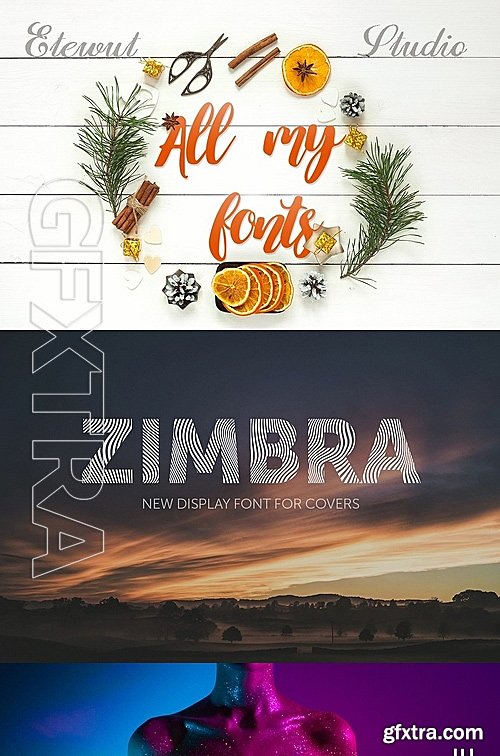 CM - All my fonts bundle 1169455