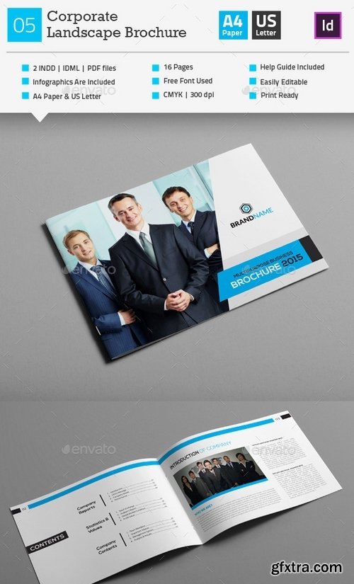 GraphicRiver - Corporate Business Landscape Brochure 05 10403977