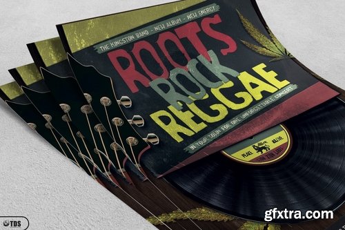 CM - Roots Rock Reggae Flyer Template 1194874