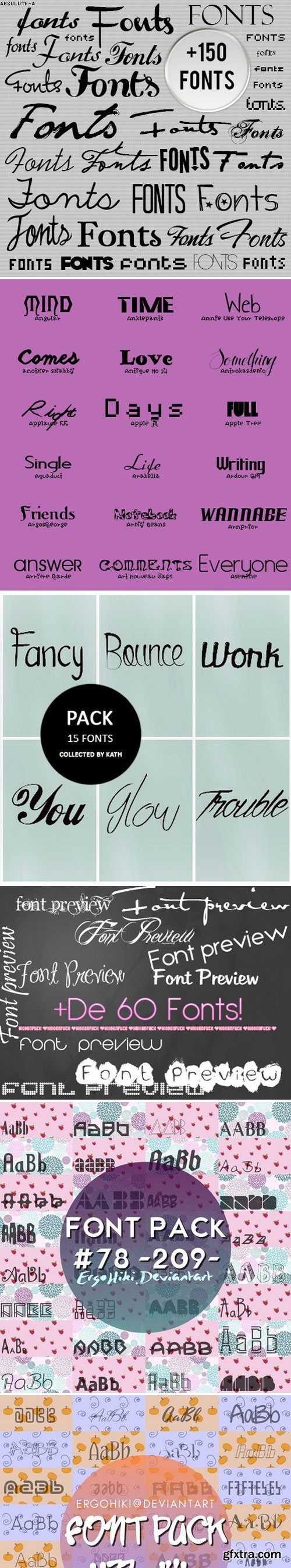 Mega 722 Fonts Pack