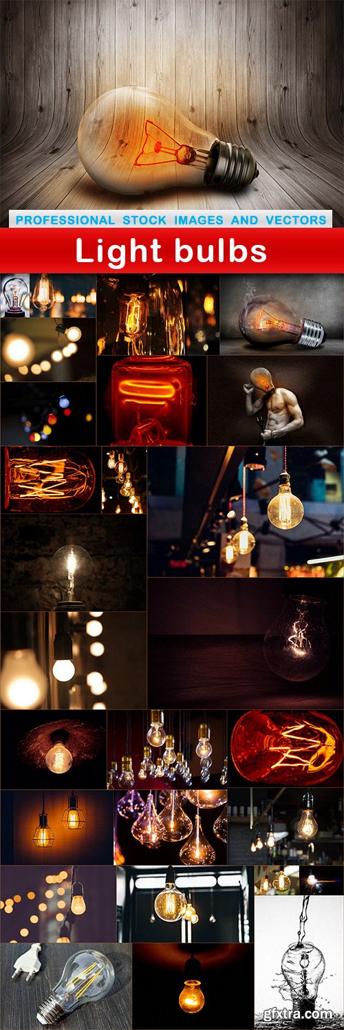 Light bulbs - 28 UHQ JPEG