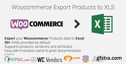 CodeCanyon - Woocommerce Export Products to XLS v0.5.9 - 9307040