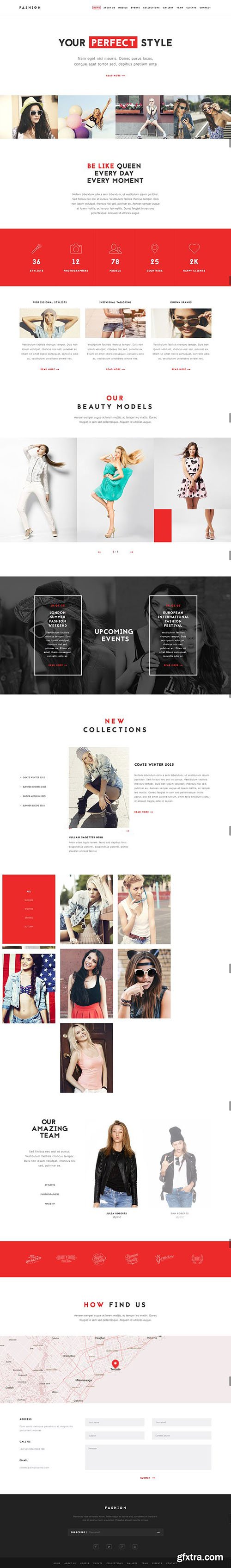 Fashion E-Commerce Template - CM 1157489