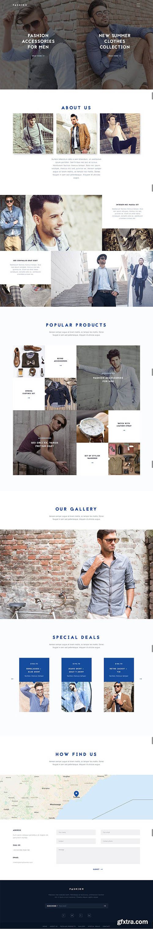 Fashion E-Commerce Template - CM 1157489