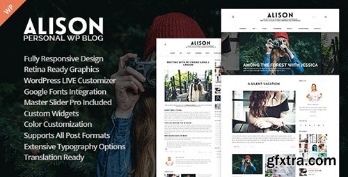 CodeGrape - Alison v1.3.0 - Personal Blog WordPress Theme - 8151