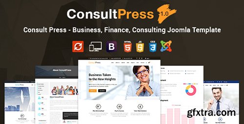 ThemeForest - Consult Press v1.0 - Finance Consulting Business Joomla Template - 19308490