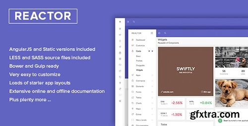 ThemeForest - Reactor v1.2 - Bootstrap Admin Template - 13523823