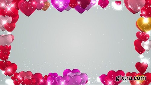 Background Frame Heart - San Valentin