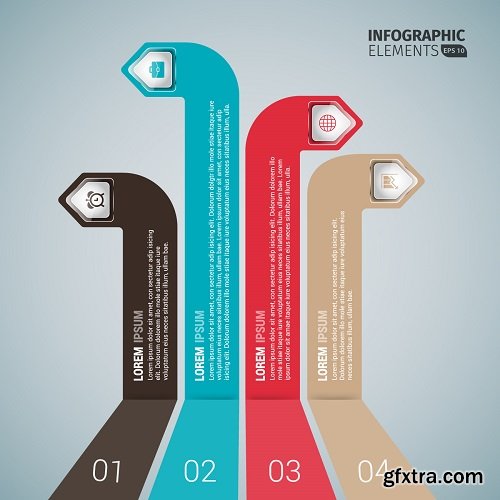 Infographic template design