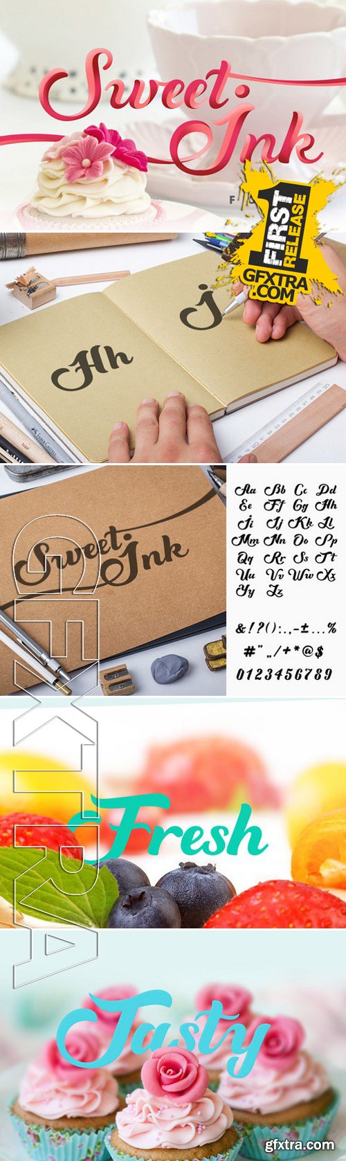 CM - Sweet Ink Font Calligraphy 418028