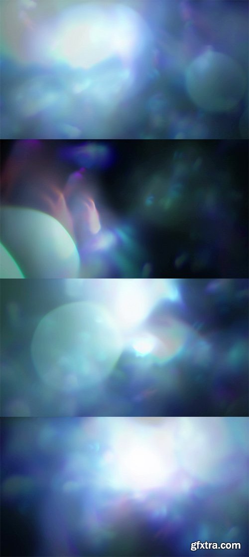 Blue bokeh background footages