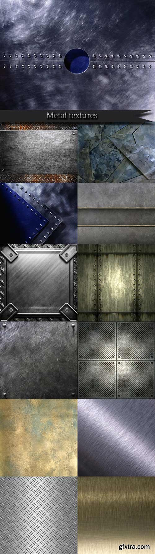 Metal textures for design