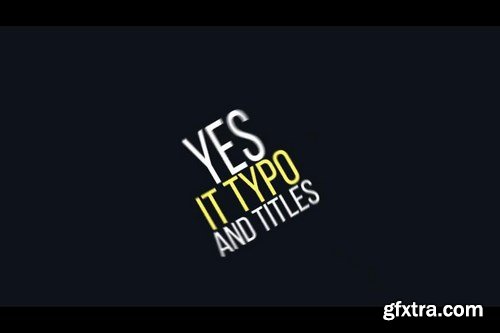 Big Typography Package After Effects Templates