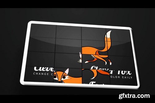 Puzzle Logo Reveal After Effects Templates