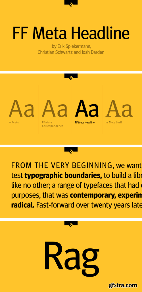 FF Meta Headline Font Family