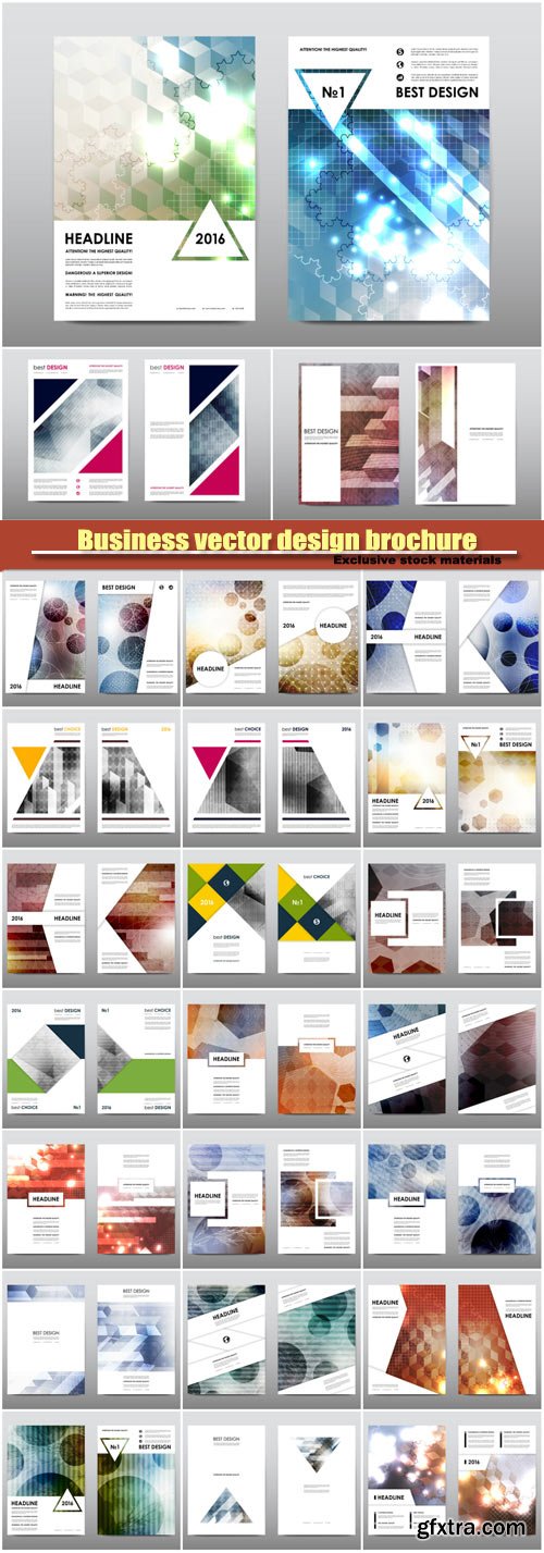 Business vector design brochure, flyer template, design card creative