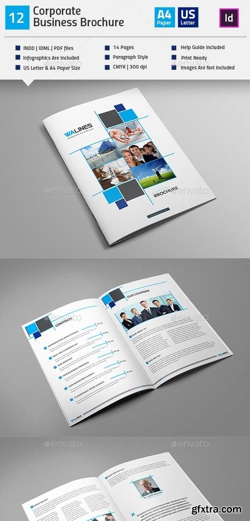 GraphicRiver - Multipurpose Business Brochure Indesign V12 11885104
