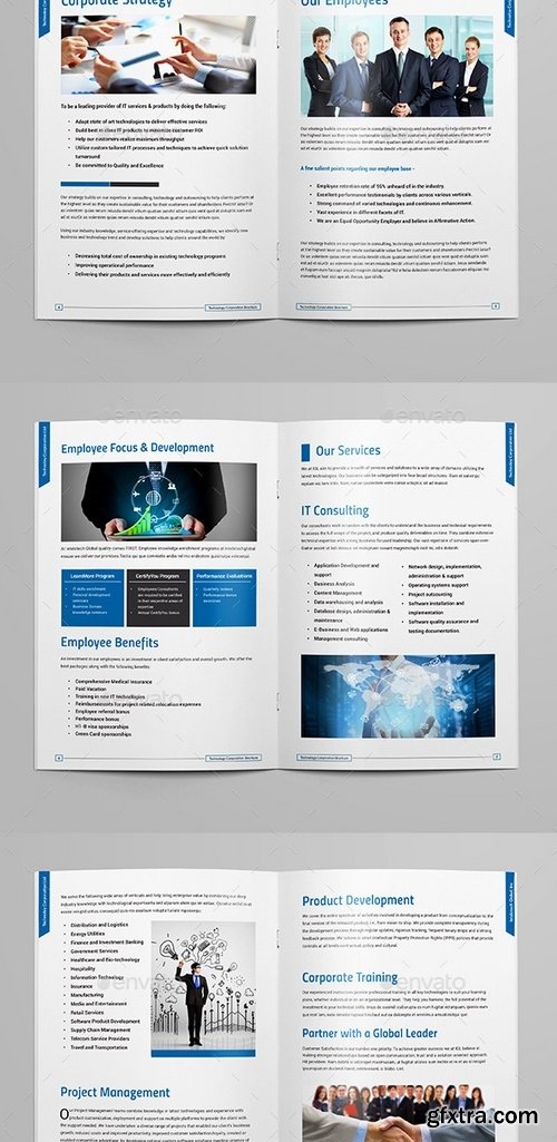 GraphicRiver - Technology Brochure Template V9 10980664