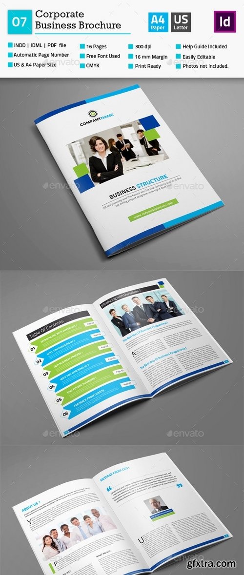 GraphicRiver - Corporate Business Brochure 07 10197137