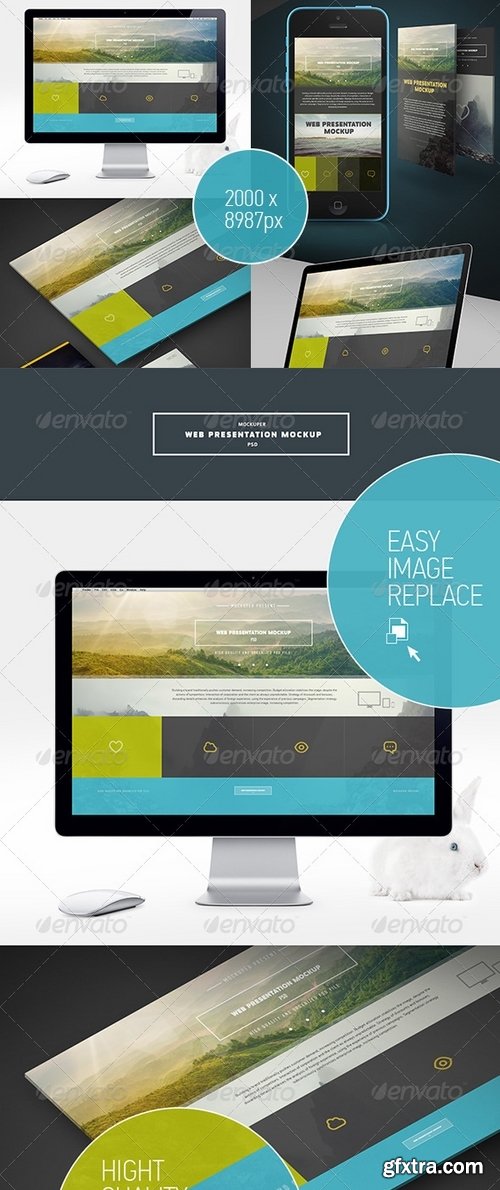 GraphicRiver - Web Presentation Mock-Up (PSD) 7700900