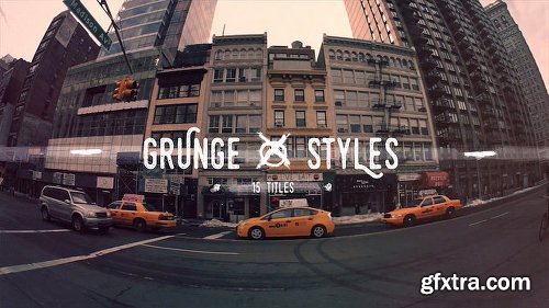 Videohive Grunge Vintage Slideshow Titles 12188479