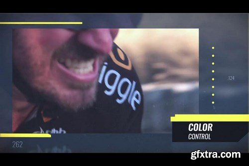 Sport Glitch Promo After Effects Templates