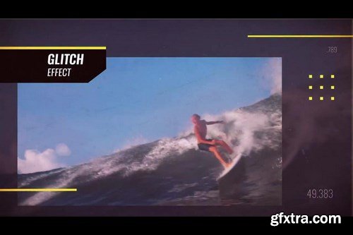 Sport Glitch Promo After Effects Templates