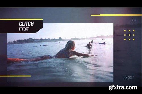 Sport Glitch Promo After Effects Templates