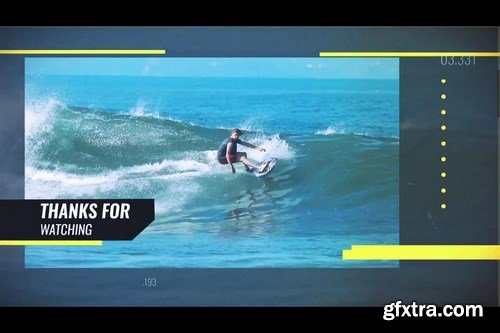 Sport Glitch Promo After Effects Templates