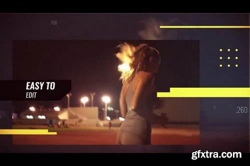 Sport Glitch Promo After Effects Templates