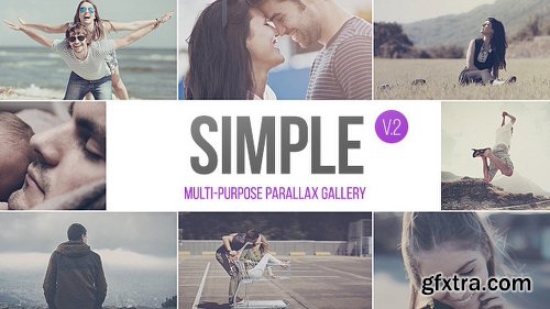 Videohive SIMPLE v.2 - Parallax Photo Gallery | 2.5k 11815606