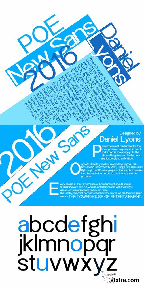 POE Sans New Font Family