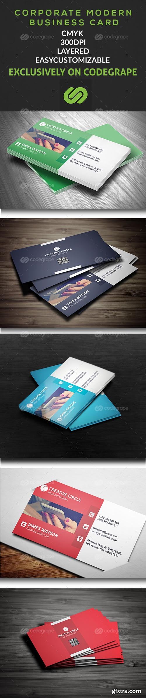 Corporate Business Card 11743