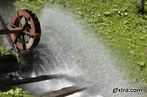 Collection of water mill windmill vane 25 HQ Jpeg