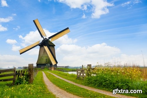 Collection of water mill windmill vane 25 HQ Jpeg