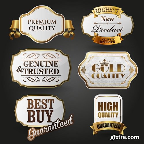 Collection of label discount sale sticker logo frame border card 8-25 EPS