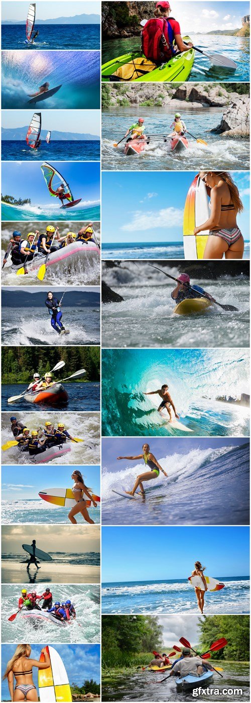 Extreme Water Sports - 20 HQ Images