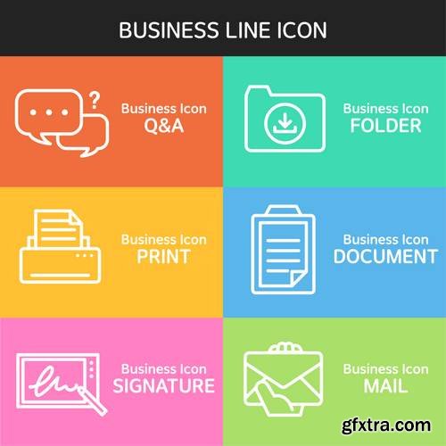 Line Icon Set