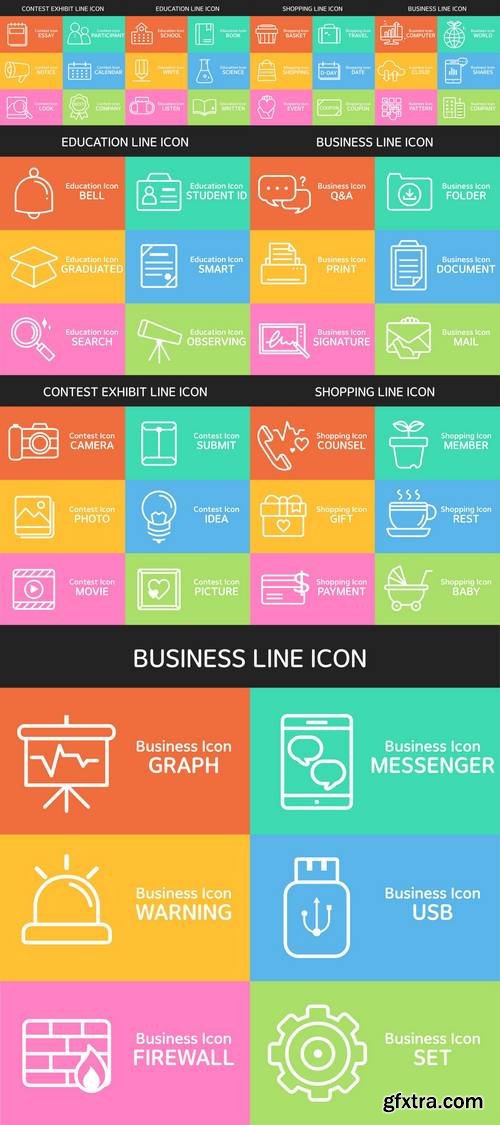 Line Icon Set