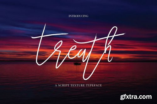 CreativeMarket Treath Typeface 1154406