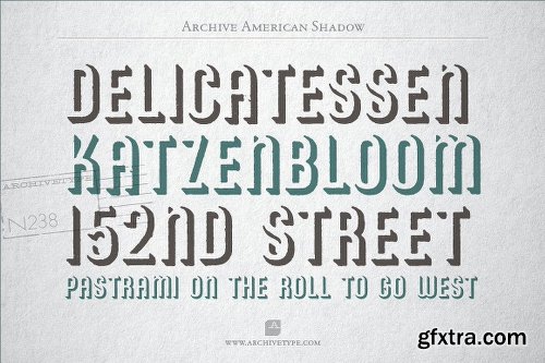 CreativeMarket Archive American Shadow 1152905