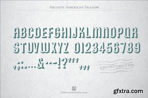 CreativeMarket Archive American Shadow 1152905