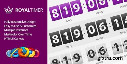 RoyalTimer Multicolor Countdown Timer 11301