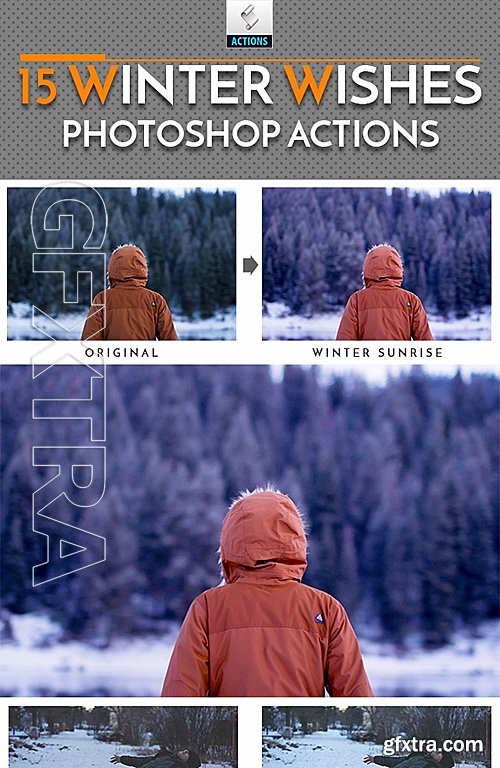 GraphicRiver - 15 Winter Wishes Photoshop Actions 19193002