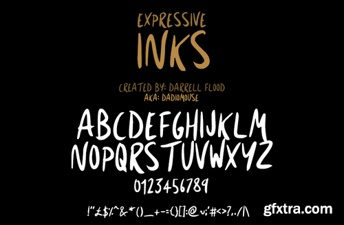 Expressive Inks font