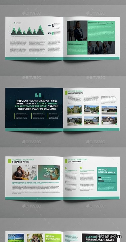 GraphicRiver - Real Estate Broker's Brochure Indesign Layout V21 15329660