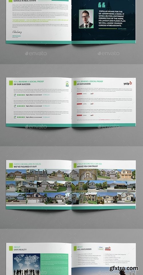 GraphicRiver - Real Estate Broker's Brochure Indesign Layout V21 15329660