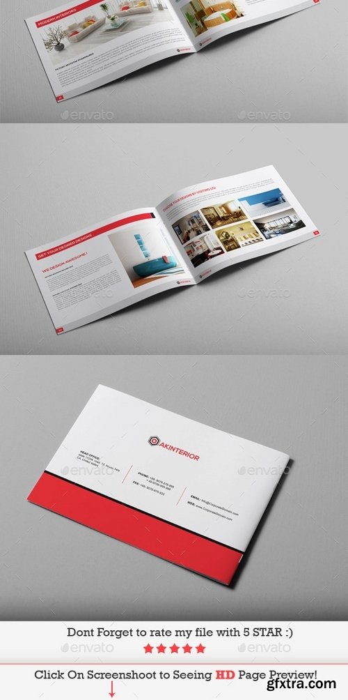 GraphicRiver - Interior Brochure Template Portfolio 9711709